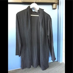 Long mesh hooded cardigan H&M